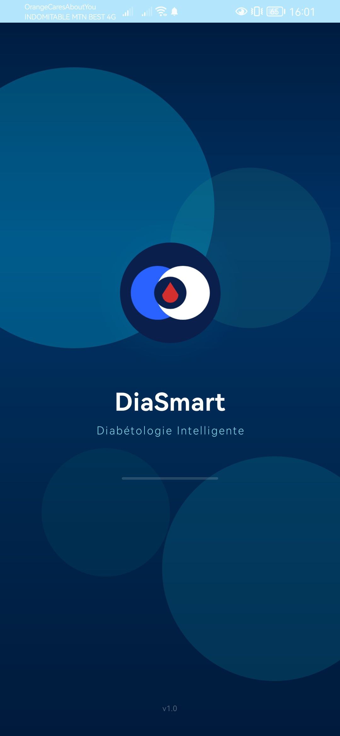 DiaSmart Splash Screen